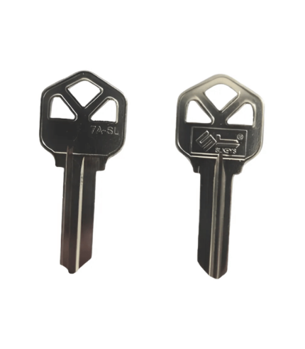 100pz Llave En Blanco Paleta 7a Envió Gratis. Plateado