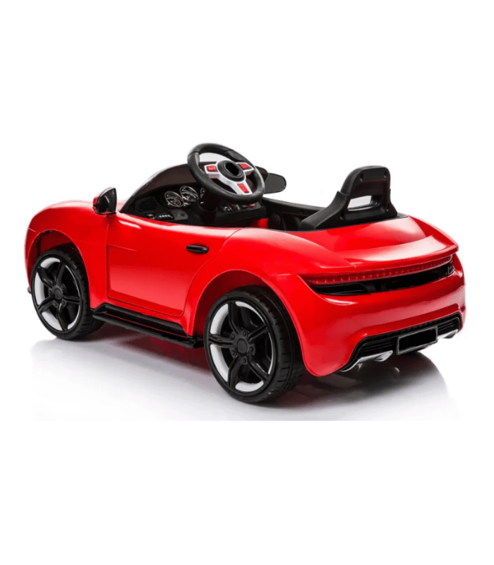 Auto A Bateria De Juguete Rojo (1)