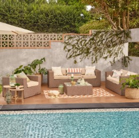 Juego de Terraza 6 Personas