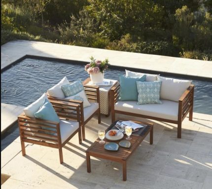 Juego de Terraza 4 Personas