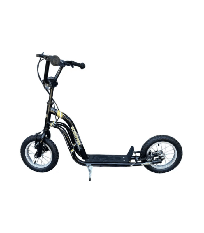 Scooter Bicicleta Ruedas Aro 12 Negro