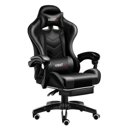Silla Gamer Reclinable Profesional con Reposapiés