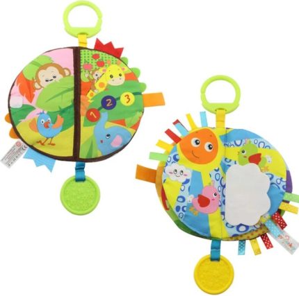 Libro Tela Estimulación Con Mordedor