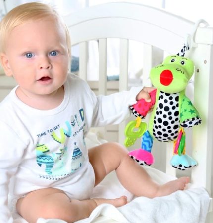 Juguete Peluche Sonajero Sonidos Musicales